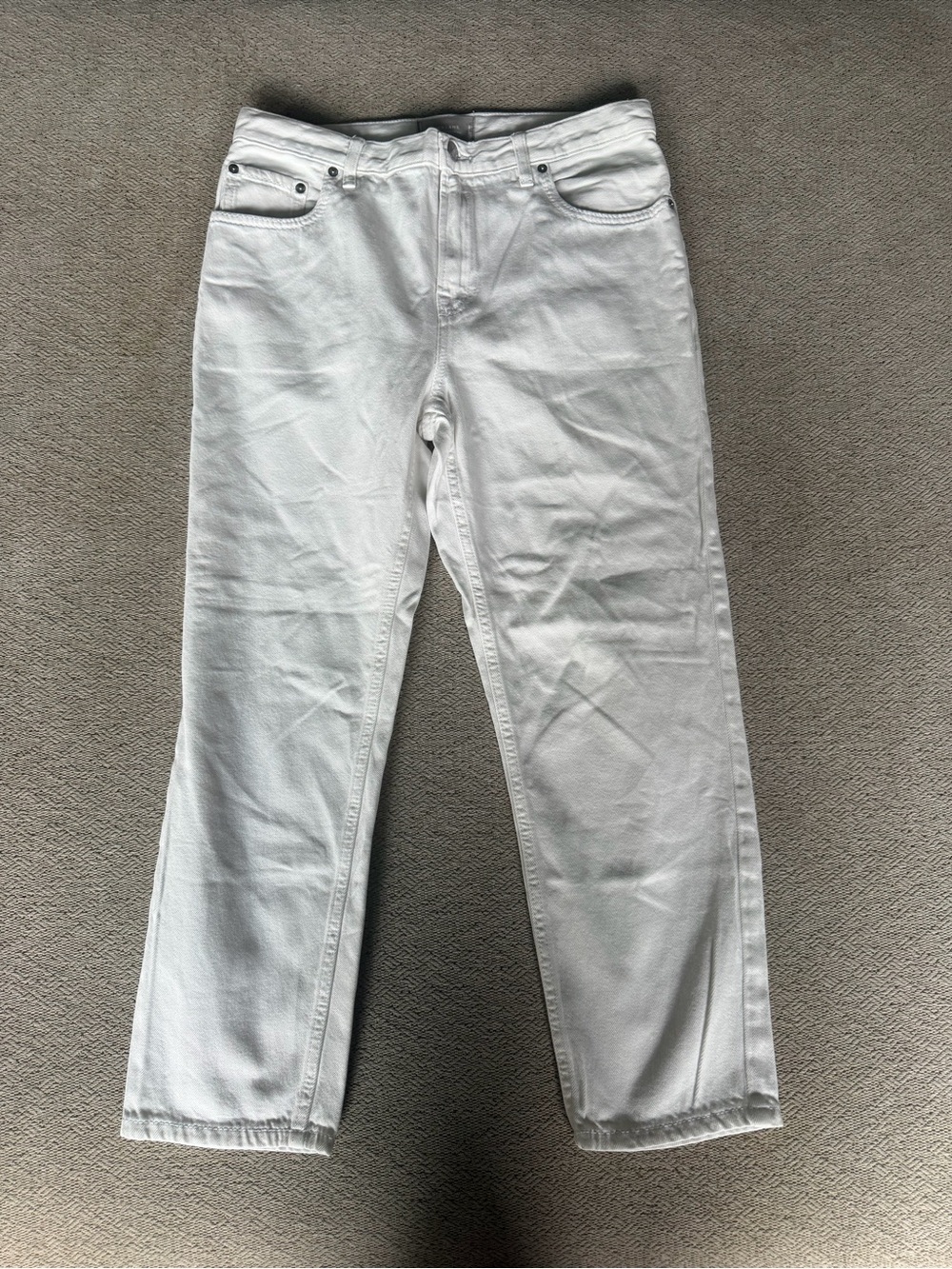 Everlane The Lightweight Relaxed Jean White 30 Regular